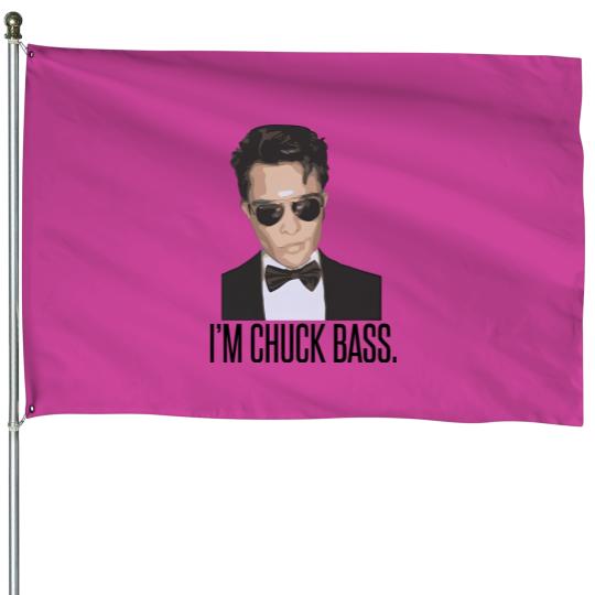 Discover I'm Chuck Bass Short-Sleeve Unisex House Flags