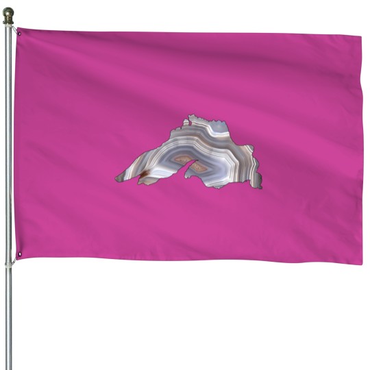 Discover Lake Superior Agate Great for Rockhounds  Agate Lovers House Flags