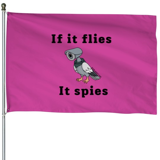 Discover if it flies, it spies House Flags