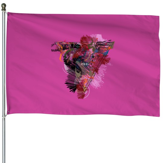 Discover Rainbow Kitten Surprise RKS Trianglefunny House Flags