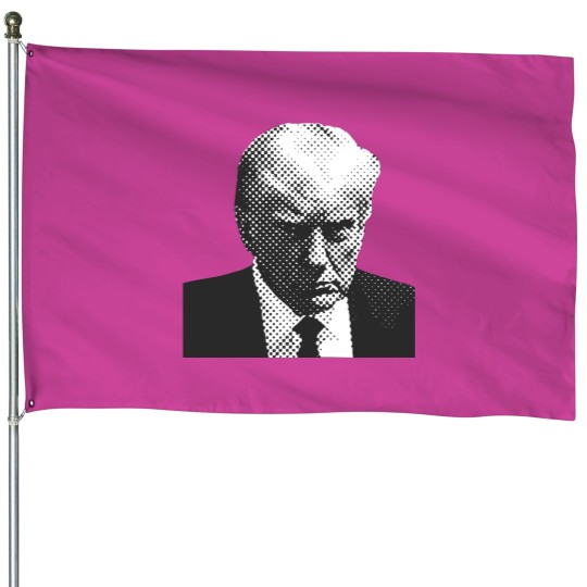 Discover Unisex Ultra Cotton Trump's Mugshot House Flags