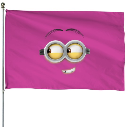 Discover Despicable Me Minions Dave Side Smile Graphic House Flags