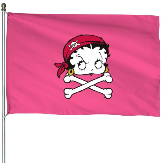 Discover Betty Boop - Rrrr Boop House Flags