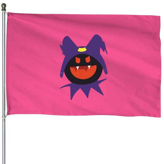 Discover Black Frost House Flags