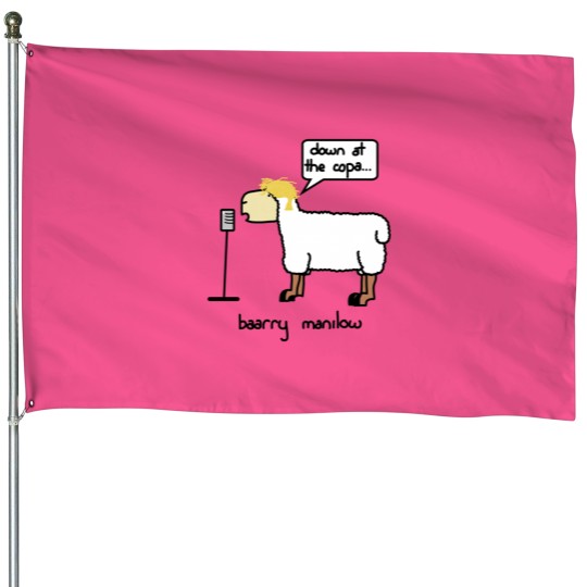 Discover baarry manilow House Flags
