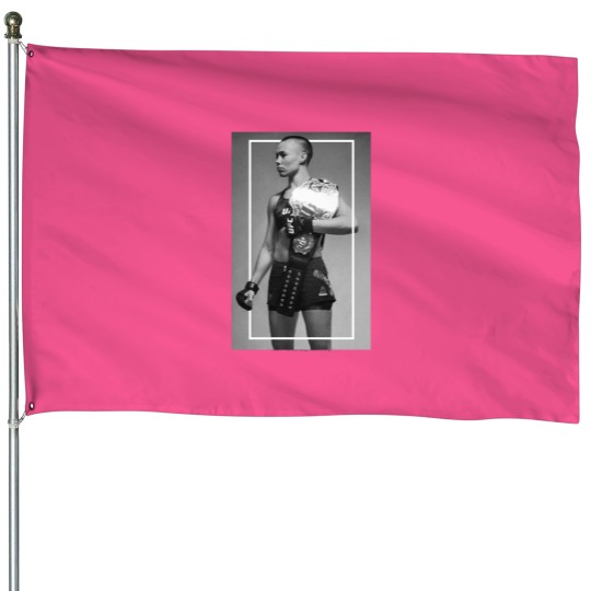 Discover Vintage Rose Namajunas House Flags