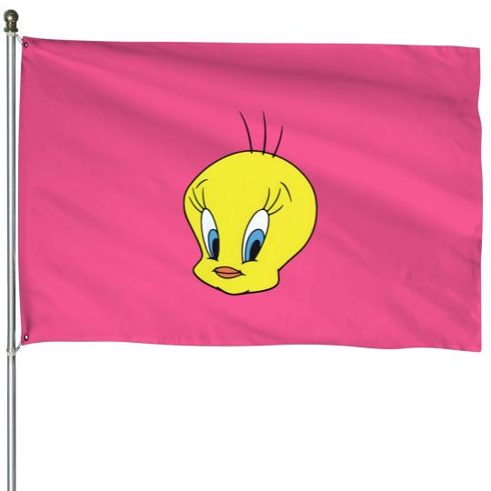 Discover Tweety Bird  gender neutral short sleeved House Flags