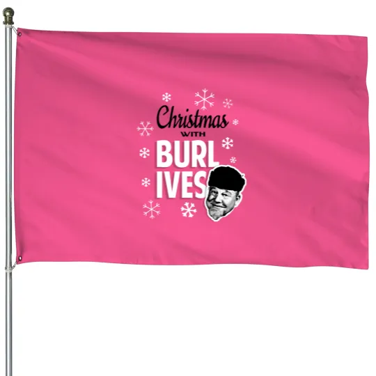 Discover Christmas with Burl Ives Classic House Flags