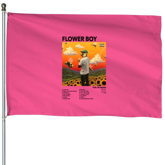 Discover Flower Boy House Flags