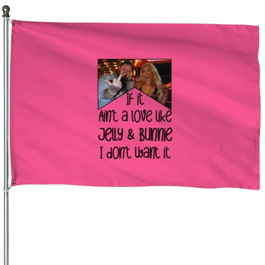 Discover Bunnie and Jellyroll Decorative House Flags