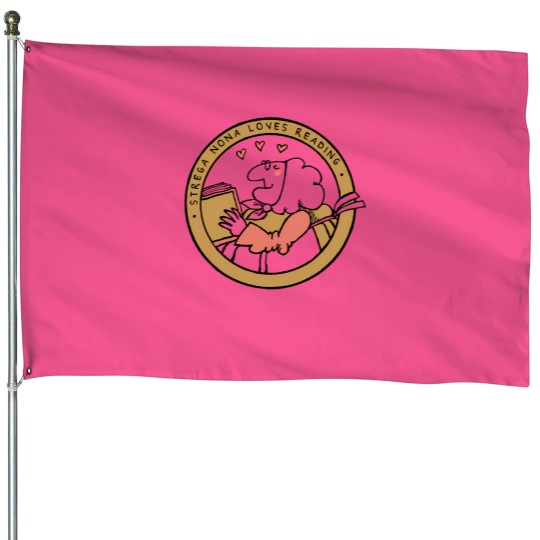 Discover Strega Nona Love House Flags
