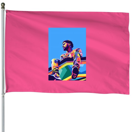 Discover J Cole Wpap Pop Art - J Cole - House Flags