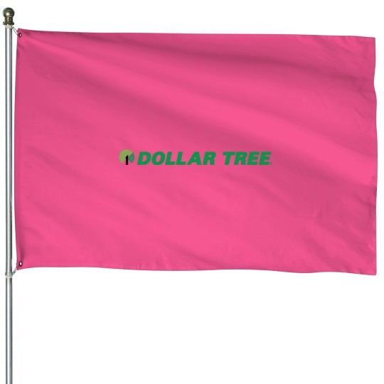 Discover Dollar Tree Logo House Flags