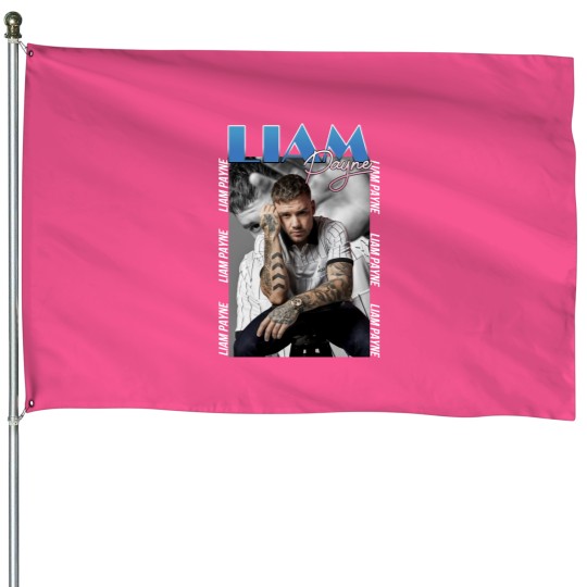 Discover Liam Payne Tribute Graphic House Flag