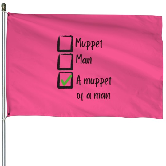 Discover Man2 Muppet House Flags