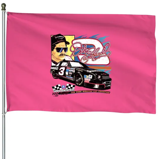 Discover Retro Dale Earnhardt Finger House Flags, Dale Earnhardt House Flags
