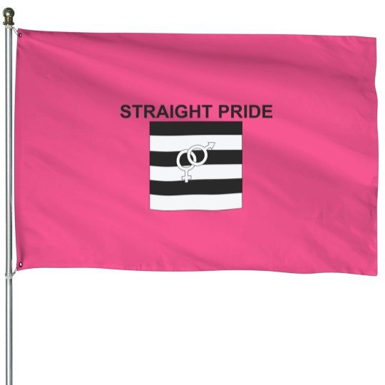 Discover Straight Pride House Flags Gender Symbols Men & Woman
