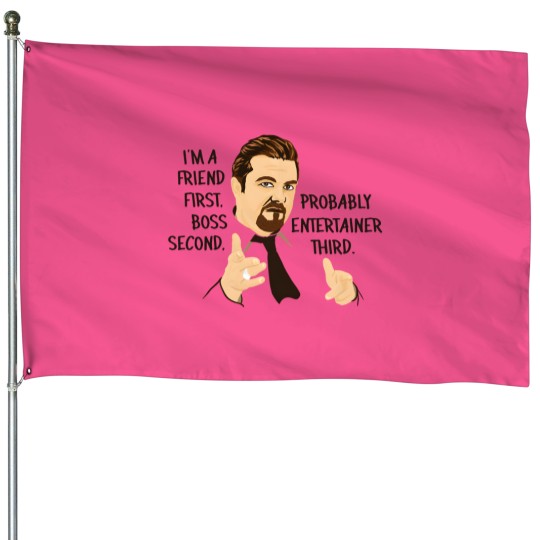 Discover David Brent - The Office Art Quote House Flags