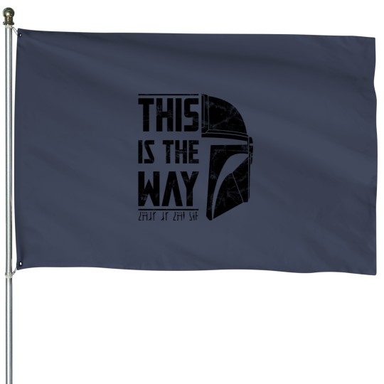 Discover This is the way House Flags