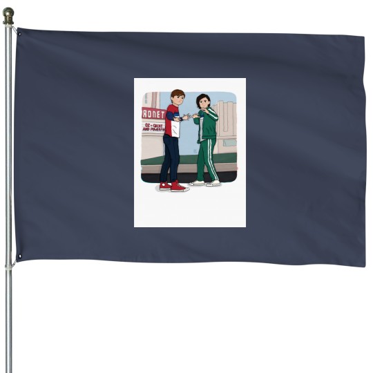 Discover Billy and Tommy House Flags
