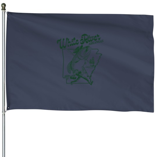 Discover White River Trouser Trout House Flags