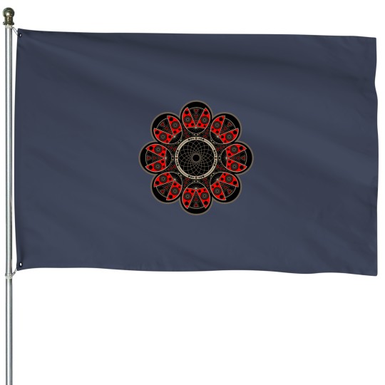Discover Make A Wish - Lady Bug House Flags