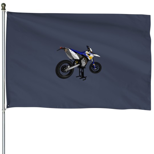 Discover Husaberg Supermoto Motorcycle and Bikelife House Flags