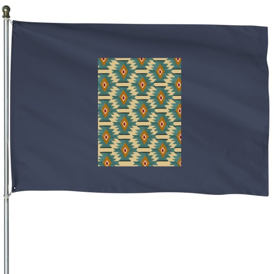 Discover Western Quilt House Flags