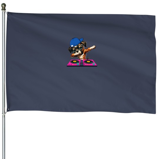 Discover Boxer DJ dabbings House Flags