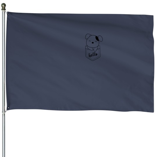 Discover dogs in Pocket - dogs lover - Parson russells Terrier - Bulls Terrier -png House Flags