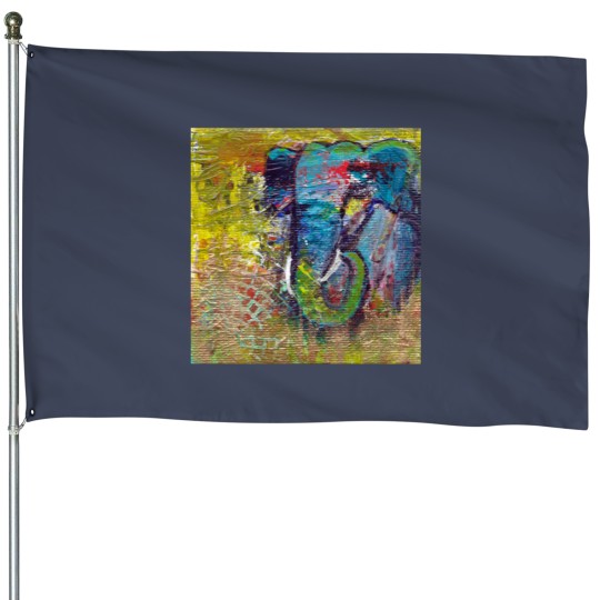 Discover Playing in the Reeds House Flags