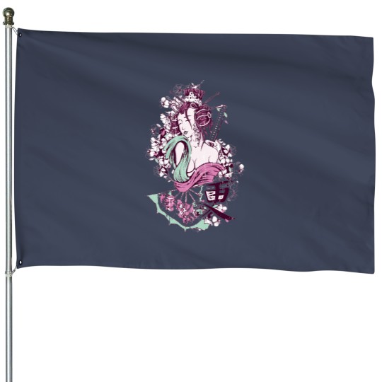 Discover Japan fan art creative -png House Flags