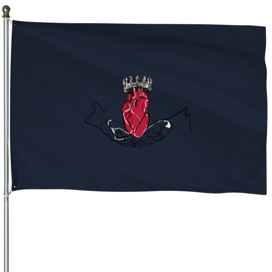 Discover Single Line - Claddagh House Flags