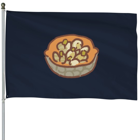 Discover Steamed Clams -2 House Flags