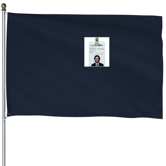 Discover Severance series lumon industries MARK SCOUT Badge fan works   by ironpalette -1 House Flags