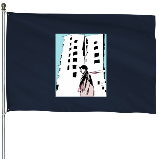Discover revolutionary road -2 House Flags