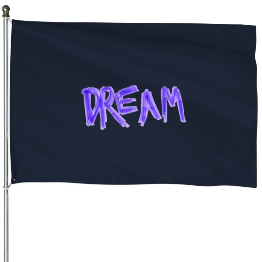 Discover Dream Print House Flags