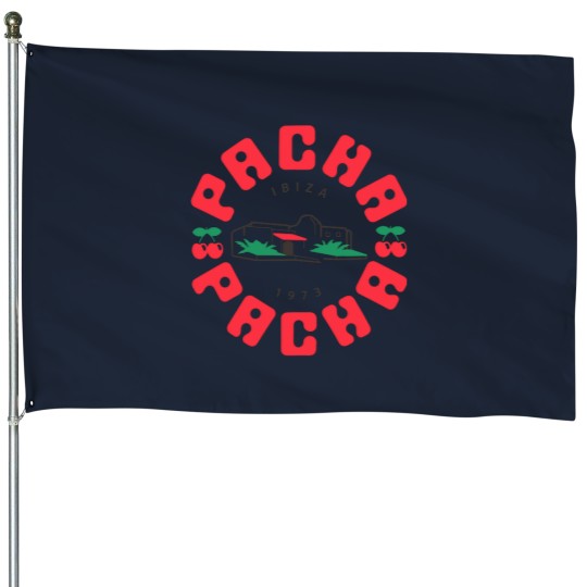 Discover Casita Pacha Techno Rave Party House Flags