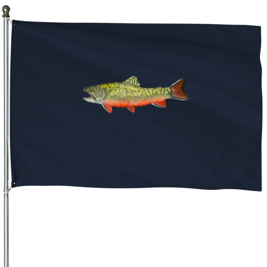 Discover Brook Trout House Flags