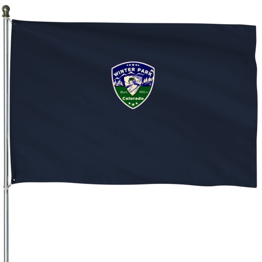 Discover Winter parks Colorado Skiing skis mountainss Skier House Flags