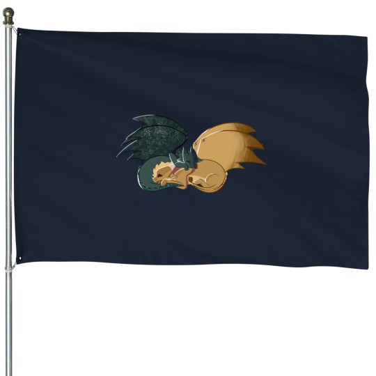 Discover dragons Cuddles House Flags