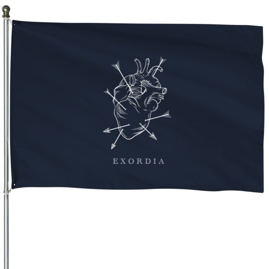 Discover Not a valentines House Flags