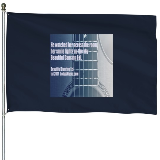 Discover Beautiful Dancing Eel House Flags