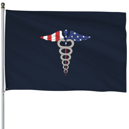 Discover Patriotic Corpsman House Flags