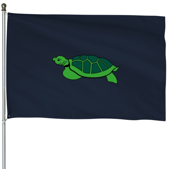 Discover Turtle House Flags