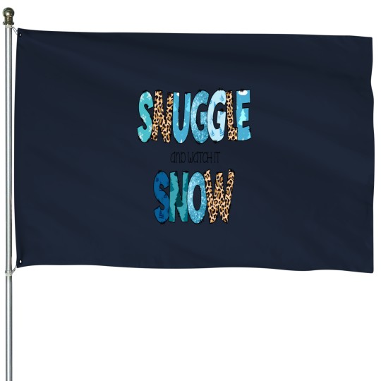 Discover winter quote Premium -15 House Flags