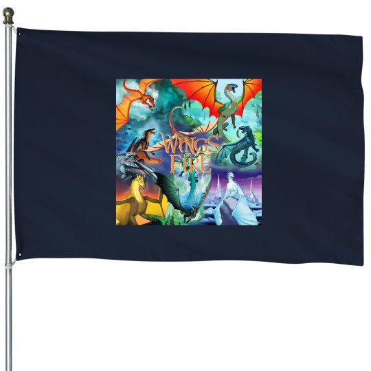 Discover Wings of fires all dragons Series House Flags