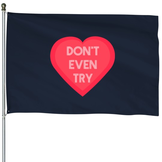 Discover Anti Valentine's Day funnys Valentine's Day Gift House Flags
