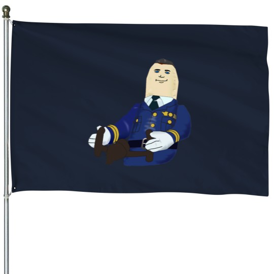 Discover Otto the Inflatable Pilot House Flags