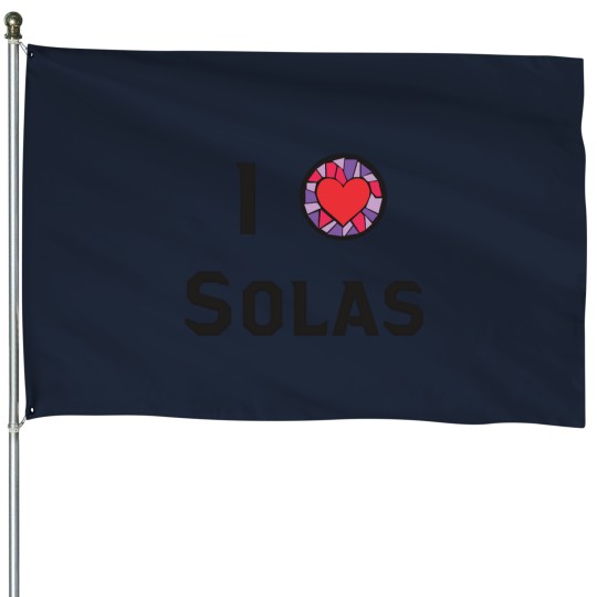 Discover I Heart Solas House Flags